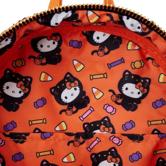 Loungefly Sanrio Exclusive Hello Kitty Costume Sherpa Glow Mini Backpack main image 5